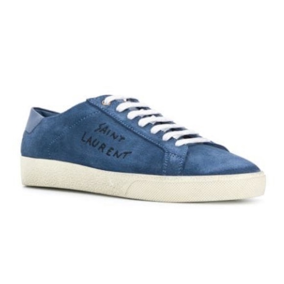 Saint Laurent Other - Saint Laurent Classic Court Sneakers in Blue